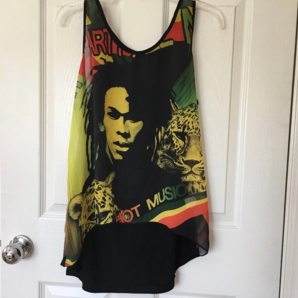 Reggae multicolored tank top!
